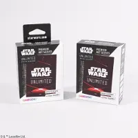 GameGenic Protège-cartes Premium Star Wars Unlimited – Dos rouge