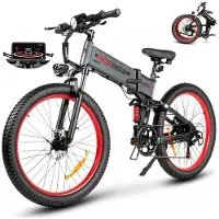 KUKIRIN Véhicule Électrique Pliable .Lo26 Plus 1000w 45km/H 26*3.0"15ah Pl.