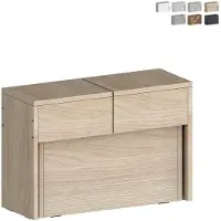 Web Furniture Banc de salle à manger « Pachino » en orme - 66/290 x 45 x 25 cm (L x H x P)