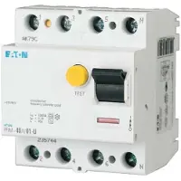 Eaton PFIM-40/4/003-G/F FI- 187456 Interrupteur 40A 4p 30mA type G/F 187456