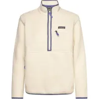 Patagonia - Polaire demi-zippée en Polartec&reg; - W's Retro Pile Marsupial Natural pour Femme - Taille XS - Beige