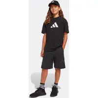 Adidas Future Icons Logo Above Knee Sweat Shorts Noir 11-12 Years Enfants