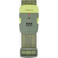 American Tourister Sangle d'arrimage accessoires de voyage Luggage Belt TSA Olive / Lime kaki
