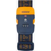 American Tourister Sangle d'arrimage accessoires de voyage Luggage Belt TSA Navy / Orange bleu marine