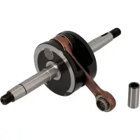 Teknix Vilebrequin Pour Mobylette Mbk 50 51v 1978 À 2002 Avec Rainurage Neuf