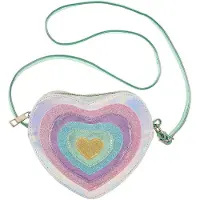 Souza Sac -Cilou Heart - Argent/Multi Glitter - - UneTaille - Sac