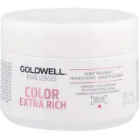PADU Dualsenses Color Extra Rich Hair Mask 60 Sec Treatment for Women 200 - Goldwell