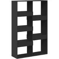 vidaXL Bibliothèque noir 100x33x155,5 cm bois d'ingénierie