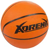 Toi-Toys Balle de basket gonflée, diamètre 31 cm, taille 7, dans un sac