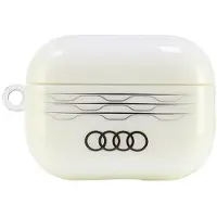 Audi Iml Geometric Pattern Airpods Pro 2Cover Biały/White Au-Imlapp2-A6/D3-We