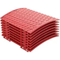 Syfax JupedesapindeNoël Rouge Ø 65 x 24 cm Plastique