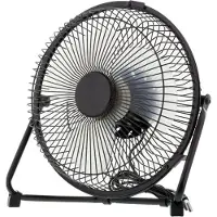Deltaco FT-758 Ventilateur domestique Noir, Ventilateur, Noir