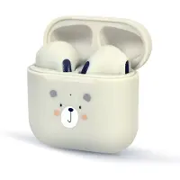 Gembird BT TWS in-ears "Ourson (3 h, Sans fil), Écouteurs, Blanc