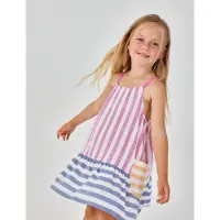 Boboli 343033 Sleeveless Dress Rose 6 Years Fille