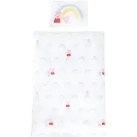 Roba Parure de lit 2 pièces Peppa Pig (100 x 135 cm, 40 x 60 cm)