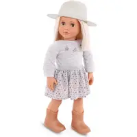 Our Generation Notre génération de poupées ABIGALE Fille aux cheveux clairs et aux taches de rousseur avec chapeau