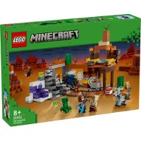 LEGO Minecraft - La mine des Badlands Jeu d'aventure avec personnages et créatures