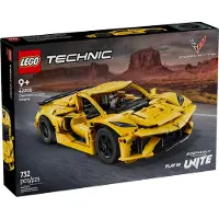 LEGO Technic - Chevrolet Corvette Stingray | Kit de construction de voiture de sport très détaillé pour les fans de voitures - 42205 732 pièces