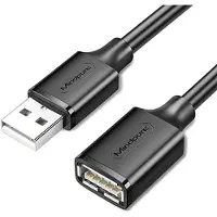 INF Câble d'extension USB 2.0 Noir, PVC et Cuivre, Diverses Longueurs 3 m