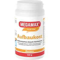 MEGAMAX Alimentation fortifiante Banane en poudre 500 g