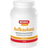 MEGAMAX Alimentation fortifiante Fraise en poudre 1.5 kg