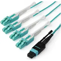 StarTech.com Mtp/mpo Om3 Fiber Optic Cable Clair