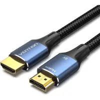 Vention Câble HDMI-A 8K 3m ALGLI (Bleu) (1 m), Câble vidéo, Bleu