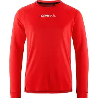 Craft Rush 2.0 Running Longsleeve Kids - Rouge