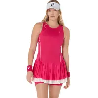 Asics Match Sleeveless Dress Rose XL Femme