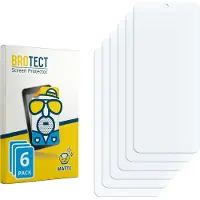 BROTECT Protection Mat (6 pcs, Xiaomi Redmi 3 Pro), Téléphone portable : film de protection, Transparent