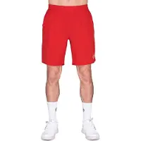BIDI BADU Crew 9inch Shorts Rouge S Homme