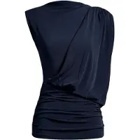 Object Haut 'Dellie' bleu marine