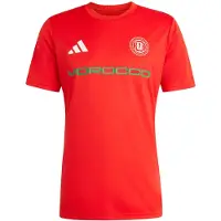 Adidas Maillot vert foncé / rouge / blanc naturel