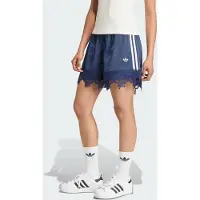 Adidas Originals Satin Lace Shorts Bleu 2XS Femme