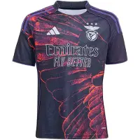 Adidas T-Shirt fonctionnel 'Sl Benfica 2025/2026 Special Edition' bleu marine / violet néon / orange foncé / blanc