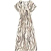 Garcia Robe-chemise camel / marron / noir / blanc