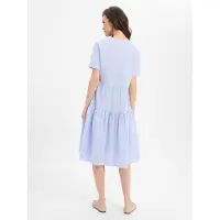 Marie Lund Robe d’été bleu clair
