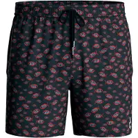 Impetus Shorts de bain bleu foncé / rouge / blanc