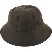 Barbour Chapeau Ciré Vert