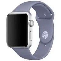 Mercury pasek Silicon Apple Watch 38/40/ 41 mm lawendowy/lavender (Acier inoxydable, Silicone), Sangles de montre, Pink, Violet