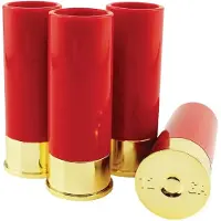 Winkee Cartouches Verres à liqueur Set, Verres à cocktail, Or, Rouge