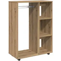 vidaXL Portemanteau Artisan-Chêne 80x40x110 cm Bois composite