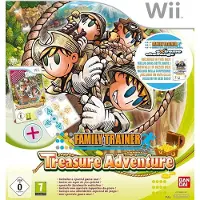 Games Wii Family Trainer Treasure Adventure + Mat Doré PAL