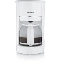 Severin Cafetière filtre 10 tasses 900w blanc - - KA4323 -