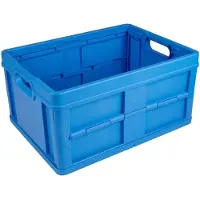Sunware caisse pliante fermée 32 l bleue