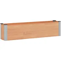 vidaXL Jardinière surélevée marron 150 x 30 x 36 cm