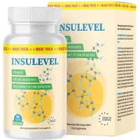 Glory Products OÜ Insulevel Capsules - avec des ingrédients naturels - pour hommes et femmes - 90 capsules par boîte