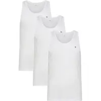 Tommy Hilfiger Um0um03867 Sleeveless Base Layer 3 Units Blanc M Homme