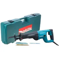 Makita JR 3050 T Scie électrique professionnelle tigrée/à sabre, 1010 watts, profondeur de coupe 28 mm, vitesse variable