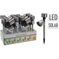 Huismerk Par lampe solaire de jardin Mini-Spot LED h=24cm
